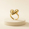 Amorette Heart Bloom 3D Ring