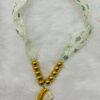 Ivory Bloom Organza Statement Lace Necklace
