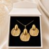 Auric Fan Jewellery Set