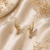 Elowen V-Drop Earrings